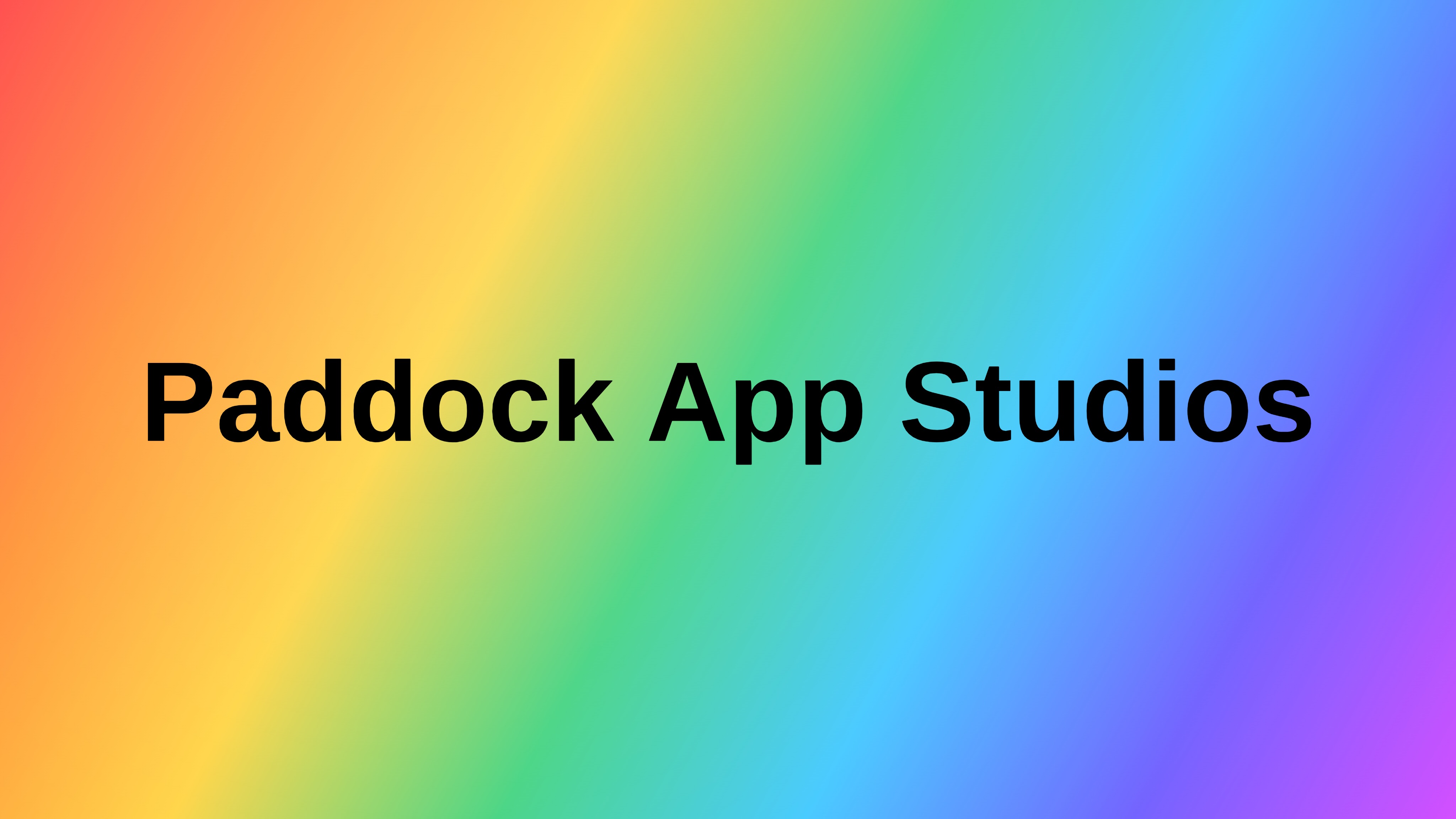 Paddock App Studios